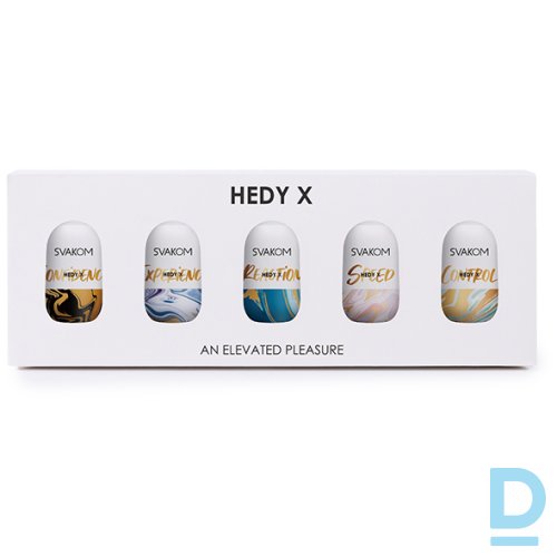Svakom - Hedy X Masturbator 5-pack Mixed Textures