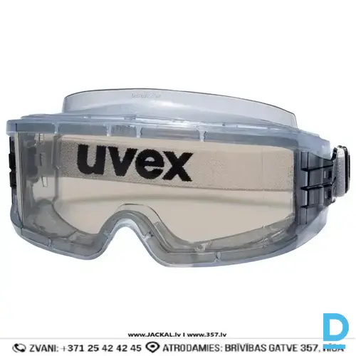 UVEX ULTRAVISION 9301064 Darba Virsbrilles Aizsargbrilles ar Sānu Ventilāciju Anti Fog Smoke GERMANY Darba Apģērbs Aksesuāri