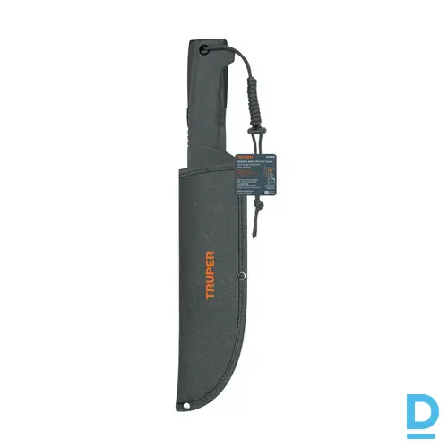 TRUPER MACH 10X Mačete Naža Tipa Pārgājieniem 25cm TPR Handle Anti Vibration Ergonomic Design Black MEXICO Rokas Darba Instrumenti TRUPER MACH 10X Mačete Naža Tipa Pārgājieniem 25cm TPR Handle Anti Vibration Ergonomic Design Black MEXICO Rokas Darba Instrumenti