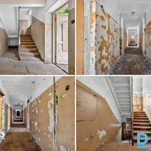 Investīciju objekts Priekuļos - 1228 m² ēka daudzdzīvokļu projekta attīstībai.Īp