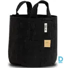 Root Pouch Black 45 L izturīgs auduma pods ar rokturiem
