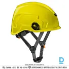 Рабочие каски SIR ZEPHYR для электриков, 1000 В, защитные каски из ABS-пластика, легкие, регулируемые, желтого цвета, Италия, аксессуары для рабочей одежды.