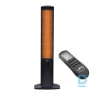 Infrared, electric heater with remote control for rent