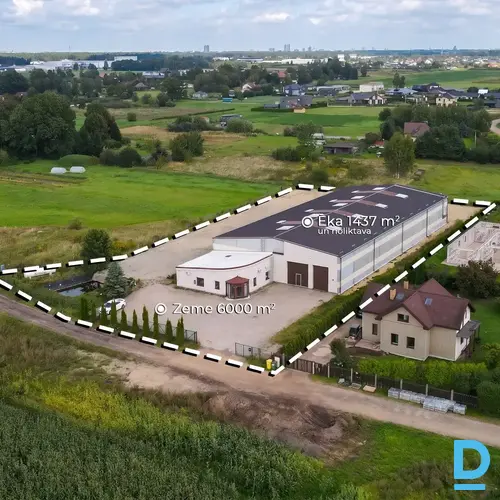 Iznomā stratēģiski izdevīgas un plašas ražošanas/noliktavas telpas Mārupē.