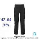 ESSENTIAL Safety Jogger Elastic Work Trousers 2 Way Stretch Go To Work Trousers Black BELGIUM Safety Workwear Special Clothing Protective Clothing