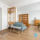 Pārdošanā jauns, moderns vienistabas dzīvoklis jaunajā projektā.Dzīvokļa plānoju