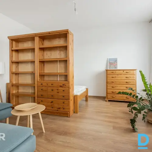 Pārdošanā jauns, moderns vienistabas dzīvoklis jaunajā projektā.Dzīvokļa plānoju