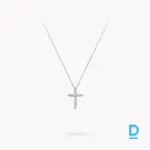 Pārdod Graff Round Diamond Cross Petite Pendant