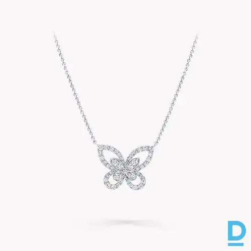 Pārdod Graff Butterfly Silhouette Diamond Mini Pendant