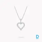 Pārdod Graff Diamond Heart Silhouette Pendant