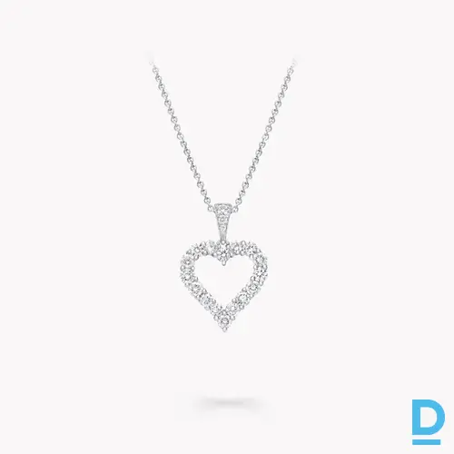 Pārdod Graff Diamond Heart Silhouette Pendant