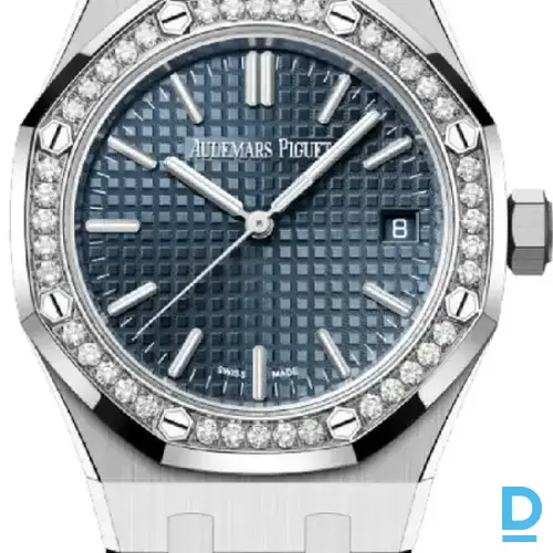 Pārdod Audemars Piguet Royal Oak Blue 37mm Diamonds