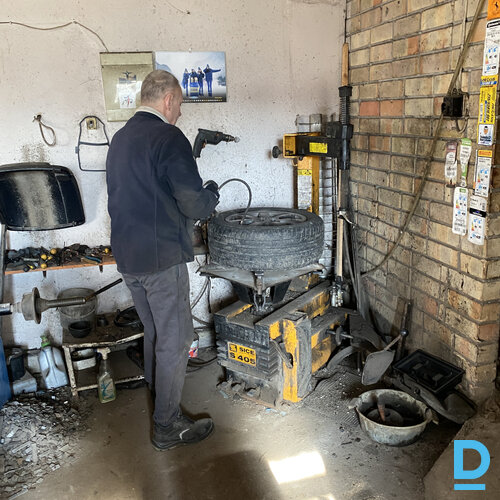 Piedāvāju riepu montāžu