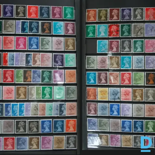Pārdod Pastmarkas, plaša apjoma Lielbritānijas pastmarku kolekcija 1841-2000 Pārdod Pastmarkas, plaša apjoma Lielbritānijas pastmarku kolekcija 1841-2000