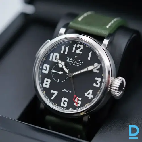 Pārdod Zenith Pilot Type 20 GMT Pārdod Zenith Pilot Type 20 GMT