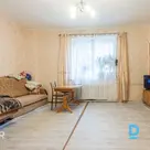 A warm 2-room apartment in a green neighbourhood next to Mežaparks is for sale.A