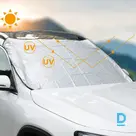 Salokāms auto vējstikla pārsegs 130 × 60 cm