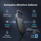 Мини-диктофон 64 ГБ в форме брелока