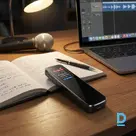Цифровой диктофон для карты microSD с активацией по голосу