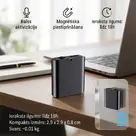 Мини-диктофон с активацией по голосу и магнитным креплением