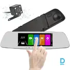Spoguļa videoreģistrators ar 4,3 collu ekrānu un atpakaļskata kameru