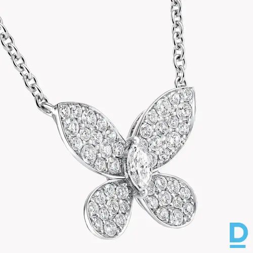 Pārdod Graff Pavé Butterfly Diamond Small Pendant Pārdod Graff Pavé Butterfly Diamond Small Pendant