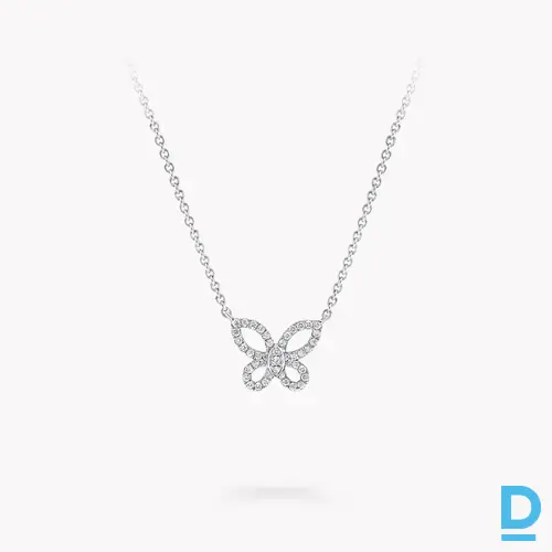Pārdod Graff Mini Butterfly Silhouette Diamond Pendant
