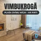 Plaša un labiekārtota dvīņu māja ar pirti un garāžu Vimbukrogā