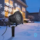 LED-проектор белых снежинок, IP65