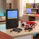 Handheld game console with 500 games and extra controller