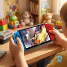 X12 Plus game console with 7-inch screen and camera