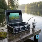 Underwater camera, 10 inch monitor, 360°, 20 m cable
