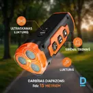 Ультразвуковое устройство для отпугивания собак с LED-фонарём, 25 кГц