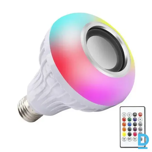 E27 LED spuldze ar Bluetooth skaļruni