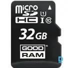 GOODRAM microSD 32GB memory card, Class 10, UHS-I, 100MB/s, with adapter
