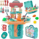 Children’s play kitchen + accessories (mini 28x22x11 cm)