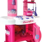 Children’s kitchen set in pink, 62 x 41 x 20 cm