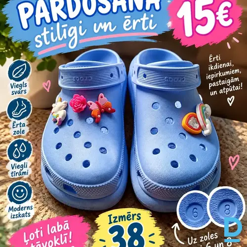 Pārdod Crocs Sieviešu čības