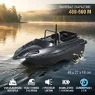 RC ēsmas laiva, 1,5 kg, 5200 mAh, 400–500 m