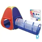 Play tent with tunnel