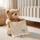 Interaktīvs Kukū plīša lācis ar sedziņu, 30 cm