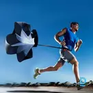 Resistance parachute for sprint training