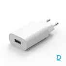 USB lādētājs mazjaudas ierīcēm ar ES spraudni, 5 V / 1 A, 5 W