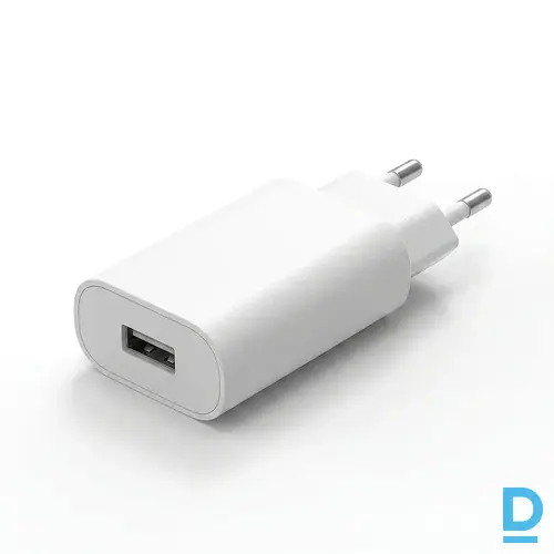 USB lādētājs mazjaudas ierīcēm ar ES spraudni, 5 V / 1 A, 5 W