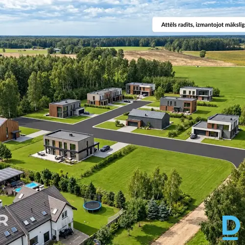 Pārdošanā investīciju objekts - 1.26 ha zemes gabals privātmāju ciemata izvedei 