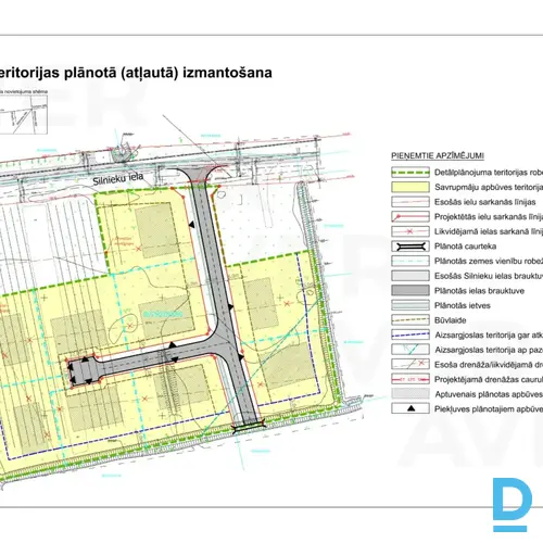 Pārdošanā investīciju objekts - 1.26 ha zemes gabals privātmāju ciemata izvedei 