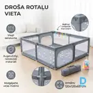 Pārdod Manēža / Манеж / Playpen 120x120x65 cm, pelēka / серый / grey