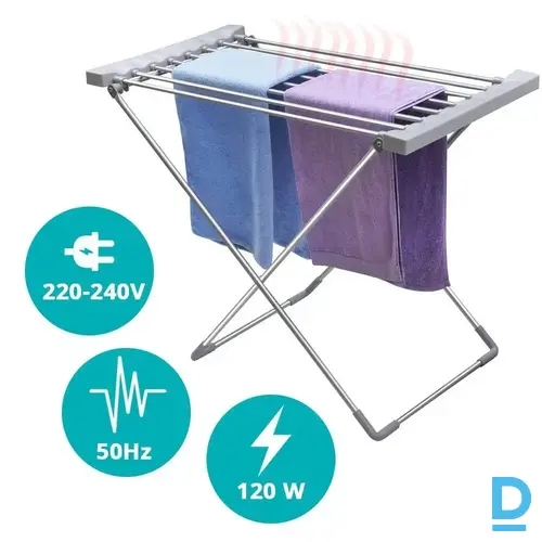 Elektriskais veļas žāvētājs, 8m žāvēšanas platība Elektriskais veļas žāvētājs, 8m žāvēšanas platība