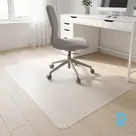 Защитный коврик под кресло, 90 × 130 см, молочно-белый