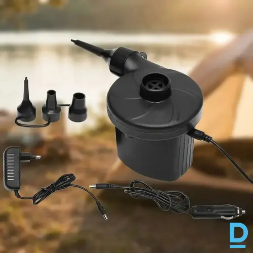 Pumpis ar uzgaļiem Matracim, laivai, peldriņķim u.c. 12v , 200v